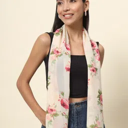 Trend Arrest Floral Printed Scarf-26