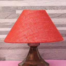 foziq Copper-Colored Printed Table Lamps-22