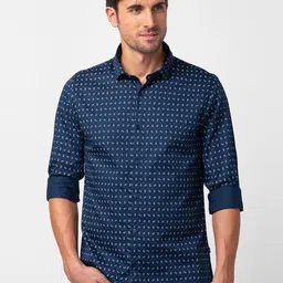 SPYKAR Men Cotton Slim Fit Printed Casual Shirt-picture-11