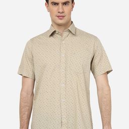 Greenfibre Regular Fit Floral Printed Spread Collar Pure Cotton Casual Shirt-picture-7