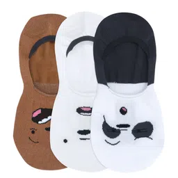 Cartoon Network Women Pack Of 3 We Bare Bears By Balenzia Shoe Liners-46