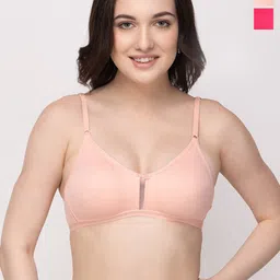 Floret Pack Of 2 Medium Coverage Non Padded T-shirt Bra With All Day Comfort-27