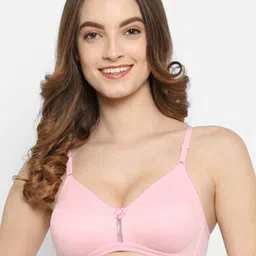Floret Pack of 2 Medium Coverage Non Padded T-Shirt Bra With All Day Comfort image 2