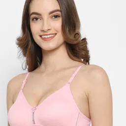 Floret Pack of 2 Medium Coverage Non Padded T-Shirt Bra With All Day Comfort image 4