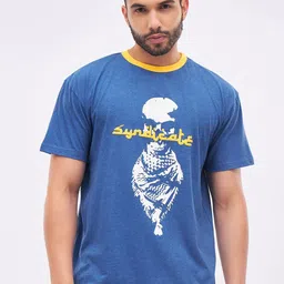 FUGAZEE Graphic Printed Pure Cotton Oversized T-Shirt-image-15