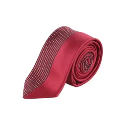 Alvaro Castagnino Men Red Printed Skinny Tie-image-76