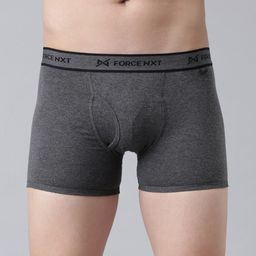 Force NXT Men Grey Melange Cotton Trunk-picture-8