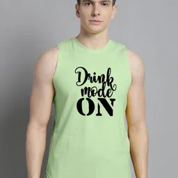 FBAR Printed Sleeveless Bio-Wash Pure Cotton Gym Vests-image-32