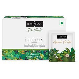 Kapiva Dia Foods Green Tea,  30 Tea Bag(s)  Unflavoured -image-41