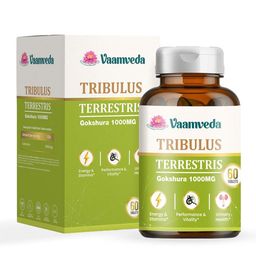 Vaamveda Tribulus Terrestris Gokshura 1000mg,  60 tablet(s)  Unflavoured -4