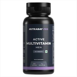 Nutrabay Pro Active Multivitamin Men,  60 tablet(s)  Unflavoured -3