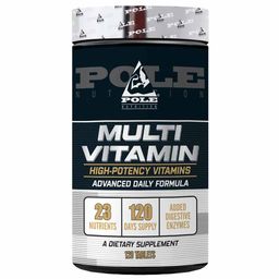 Pole Nutrition Multi Vitamin - Advanced Daily Formula,  120 tablet(s)  Unflavoured -19