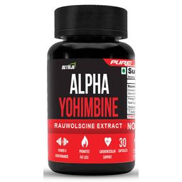 NutriJa Rauwolscine - Alpha Yohimbine,  30 capsules  Unflavoured -69