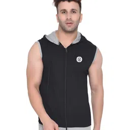 BEYOU FASHION Men Solid Hooded Cotton T-shirt-picture-57