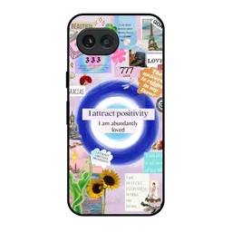 QRIOH Positivity Fusion Quirky Printed Google Pixel 9A Silicone Back Case-picture-34