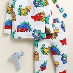 YK Boys Graphic Printed Night suit-picture-12