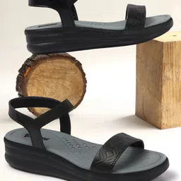 The Roadster Lifestyle Co Casual Comfort Open-Toe Flats-image-62