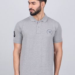 WILD ELEPHANT Men Polo Collar T-shirt-image-44