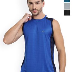 FTX Pack Of 4 Colour-Blocked Gym Vests 709-2_709-9_709-12_709-15-S-image-46