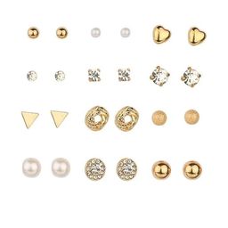 ONUYX Circular Studs Earrings - Pair of 7-63