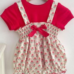 LULU & SKY Girls Checked T-shirt with Trousers-image-83