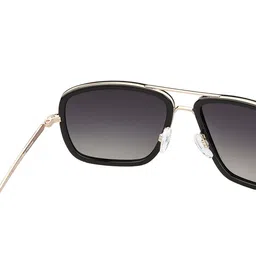 Vincent Chase Unisex Grey Lens Square Sunglasses with Polarised and UV Protected Lens image 3