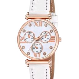 Miss Perfect Women Embellished Dial & Leather Textured Straps Analogue Watch Cvv41-picture-23
