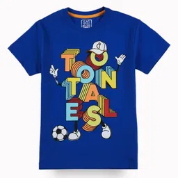 Gini and Jony Boys Typography Printed Round Neck Cotton T-shirt-image-61