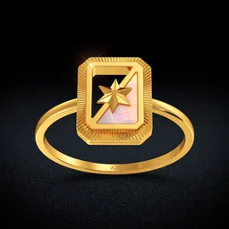 Joyalukkas 22KT Stellar Boxed Finger Ring Gold-image-7