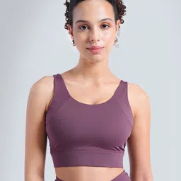 CAVA Cut and Sew Full Coverage Wine High Impact Sports Bra-picture-6