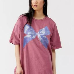 LULU & SKY Bow Printed Oversized T-shirt-picture-5