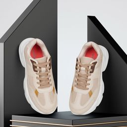 EZOK Men Colourblocked Sneakers-image-48