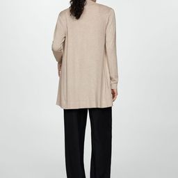 MANGO Longline Front-Open Shrug image 4