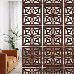 RANDOM Brown Ethnic Motifs Window Blinds-30