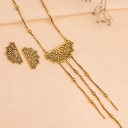 Voylla Gold-Plated Beaded Jewellery Set-41