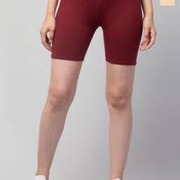 ULLAS Women Pack of 2 Skinny Fit Cycling Sports Shorts-picture-23