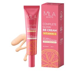 MILA BEAUTE Complete Glow SPF 25 BB Cream With Vitamin C - 30 ml - Light-1