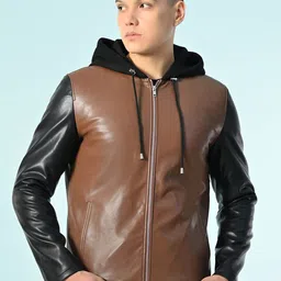 TBOJ Leather Water Resistant Leather Jacket-picture-11