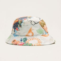 THE BEAR HOUSE Men Self Designed Bucket Hat-picture-29