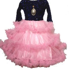 Samjho Fashion Kids-Unisex Pink Brasso Solid Fit and Flare Dress-image-75