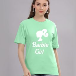FALTU.CO Women Typography Printed Round Neck Pure Cotton Oversized T-shirt-image-89