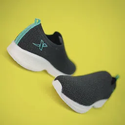Xtep Women Mesh Running Shoes-image-0
