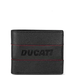 Ducati Men Leather Two Fold Wallet-image-58