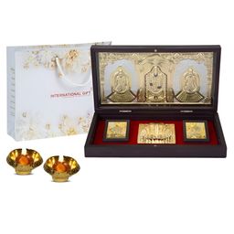 INTERNATIONAL GIFT Gold-Toned Religious Idol Showpiece-79