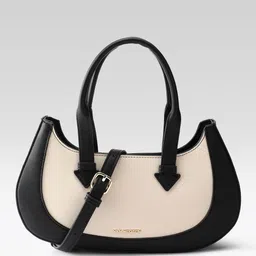 Van Heusen Colourblocked Baguette Handheld Bag-25