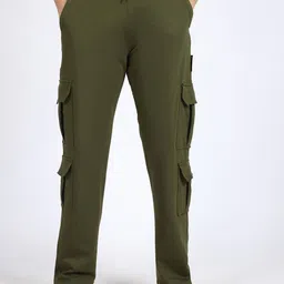 KLOTHFIT Women Low-Rise Baggy Cargos-image-100