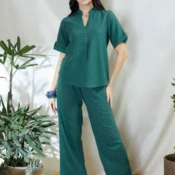 DRAPE AND DAZZLE Women Night suit-image-88