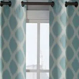Dekor World Multicoloured Set of 3 Window Curtain image 4