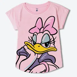 YK Disney Girls Graphic Print Cap Sleeves Top-picture-40