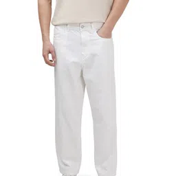 RARE RABBIT Men Cotton Comfort Low Distress Jeans-image-67